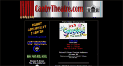 Desktop Screenshot of canbytheatre.com
