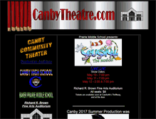 Tablet Screenshot of canbytheatre.com
